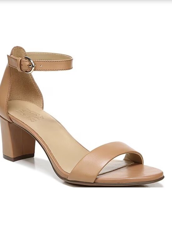 Naturalizer Shoes - Naturalizer Vera Leather Ankle Strap Dress Sandals in Frappe 7M NWOT